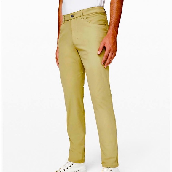 2 Pair M:30” LuluLemon ABC Pant Slim Warpstream